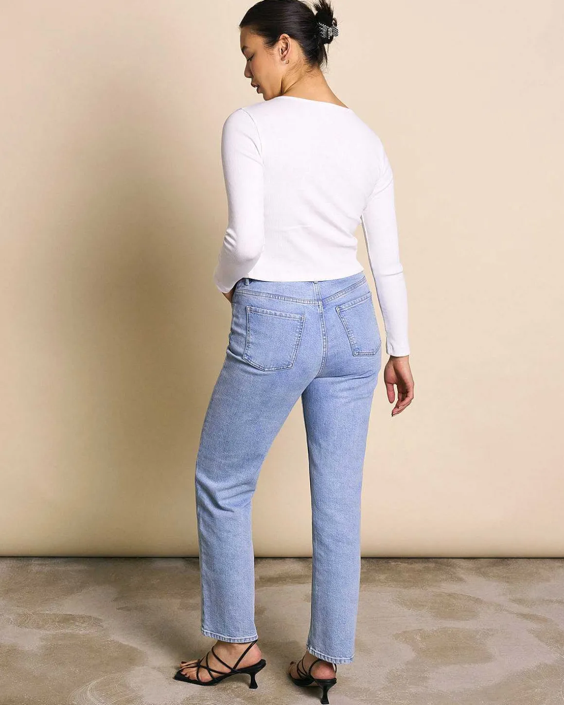 Longsleeve Divi White Gots