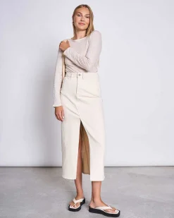 Longsleeve Keiss Ivory Gots