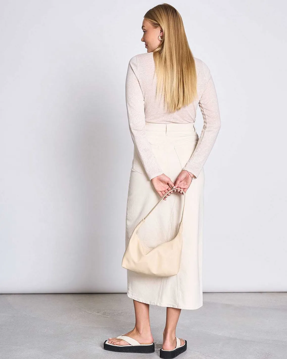 Longsleeve Keiss Ivory Gots