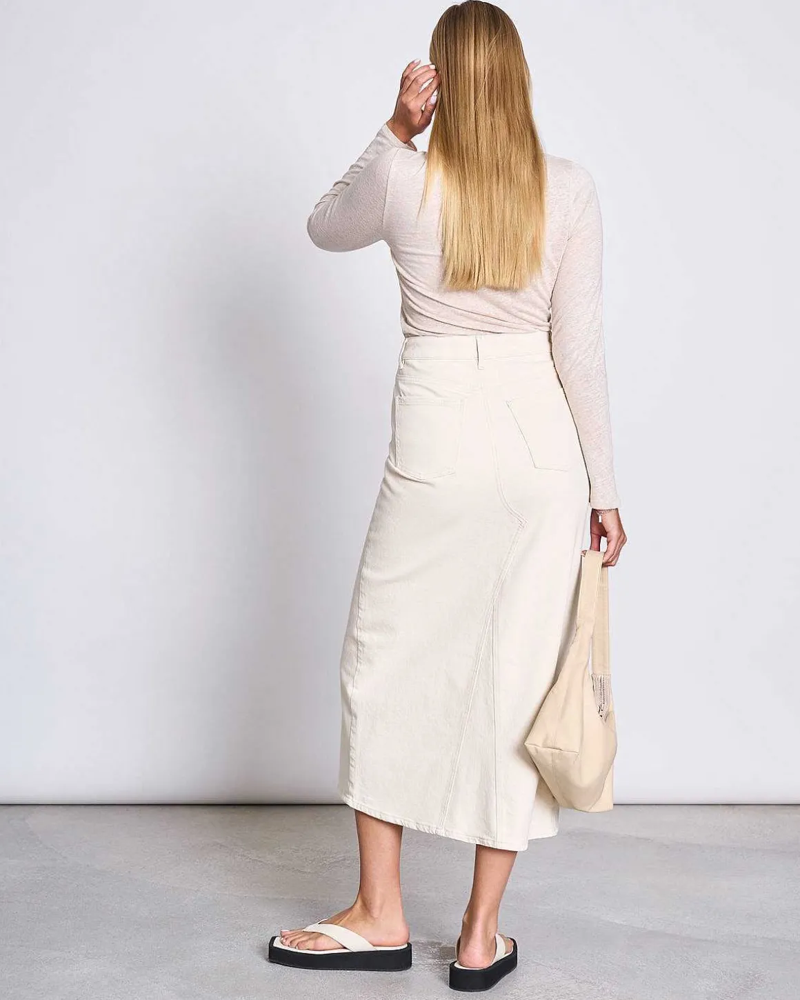 Longsleeve Keiss Ivory Gots