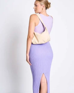 Lyocell Rib Tank Top Porto Lavender