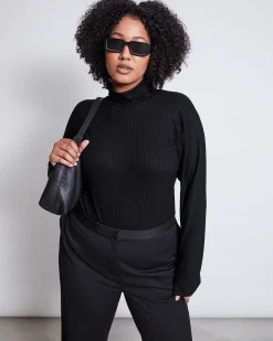 Lyocell Turtleneck Mio Black