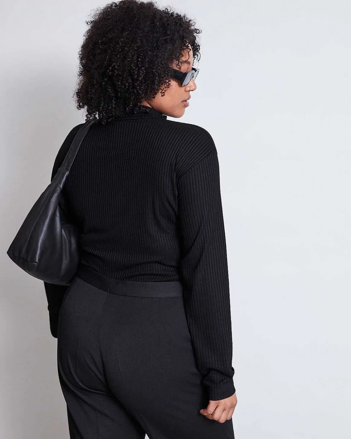 Lyocell Turtleneck Mio Black