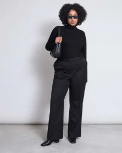 Lyocell Turtleneck Mio Black