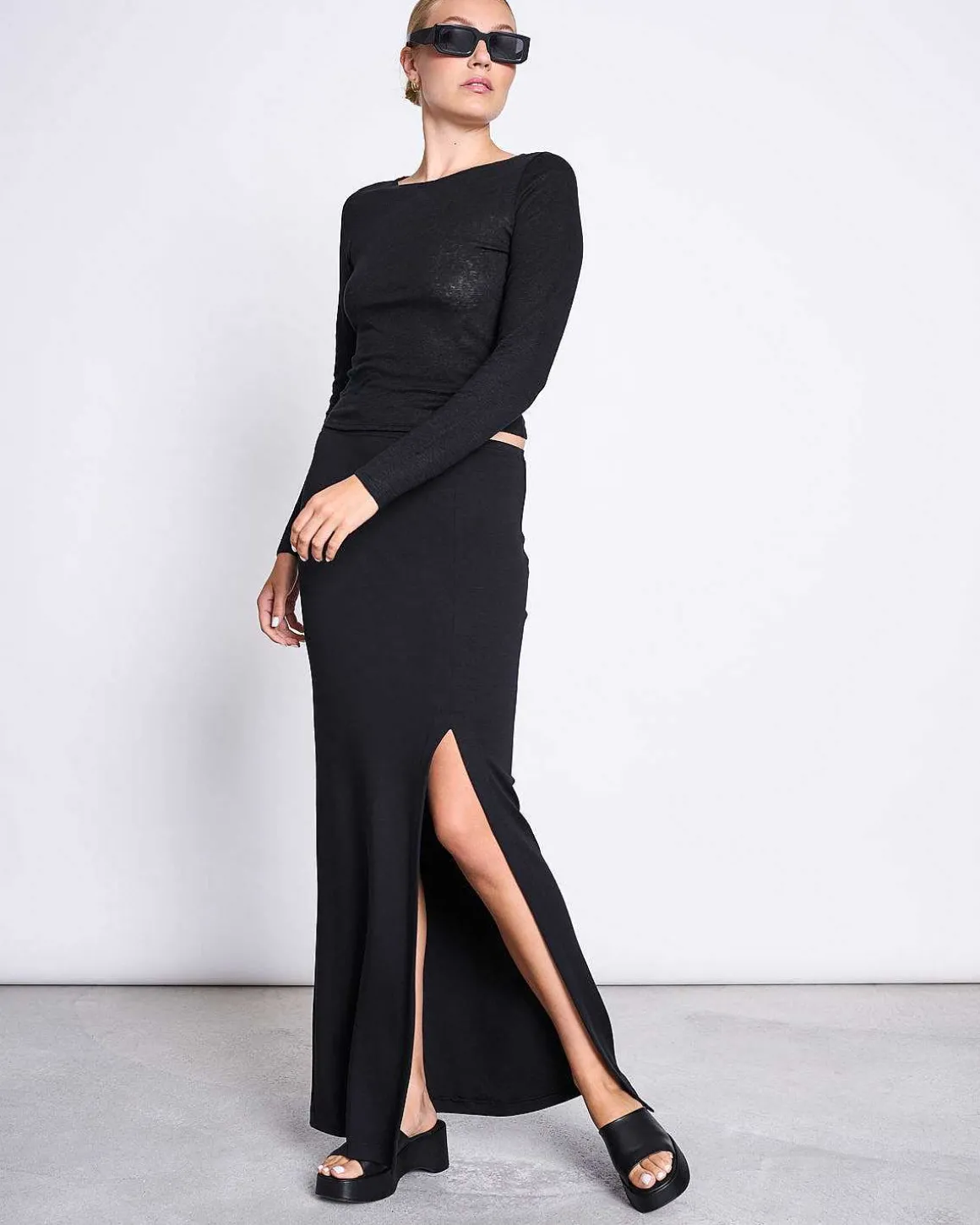 Maxi Skirt Lusta Black