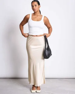 Maxi Skirt Serin Ivory