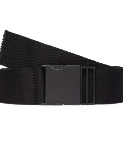 Metal Clip Belt Black