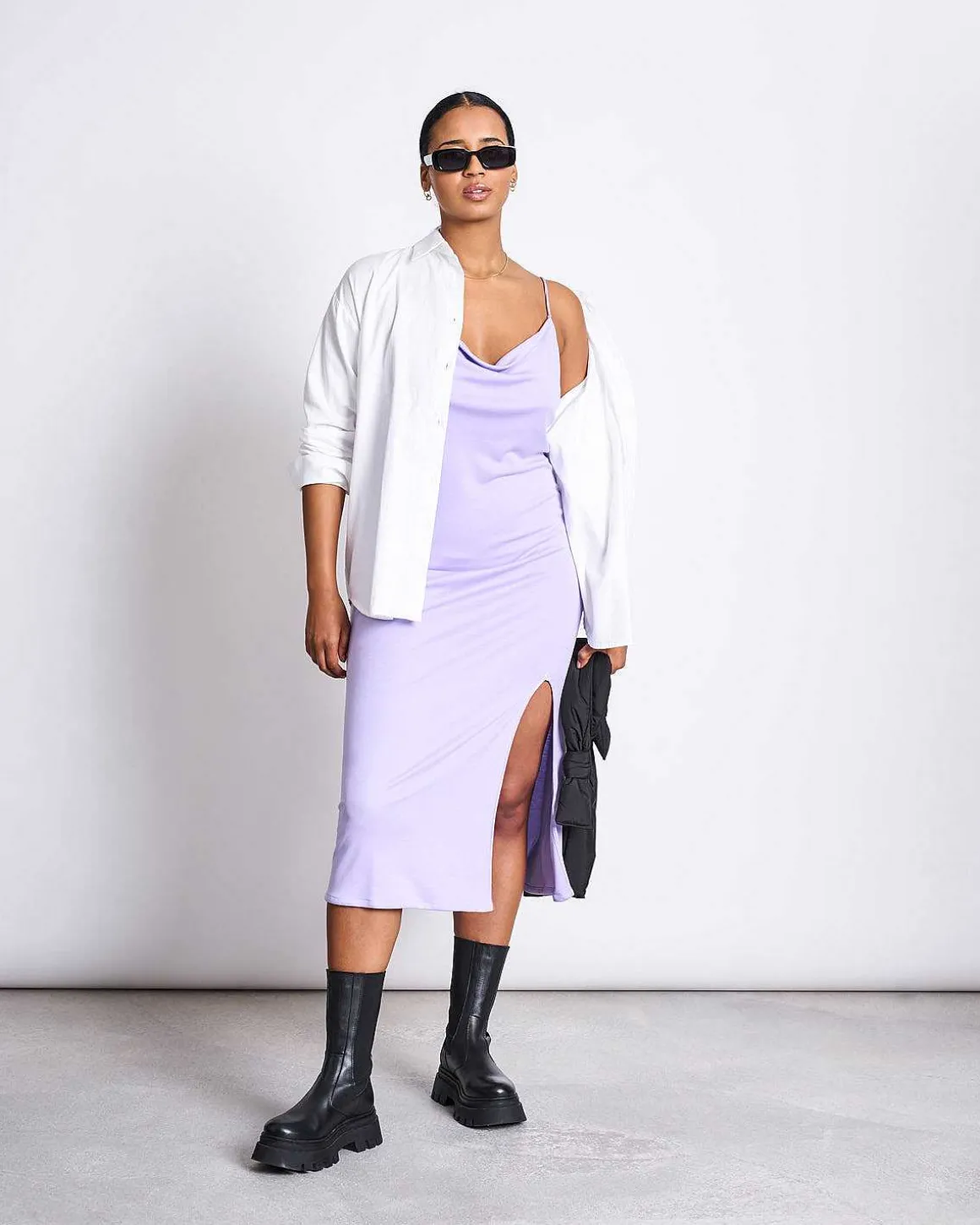 Midi Dress Helen Lavender
