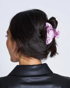 Midi Heirloom Claw Marbled Orchid