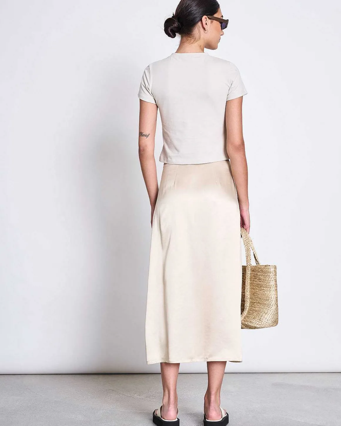 Midi Skirt Dira Ivory
