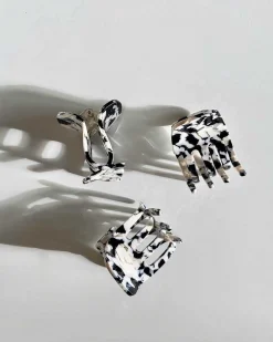 Mini Claw Noir Tortoise