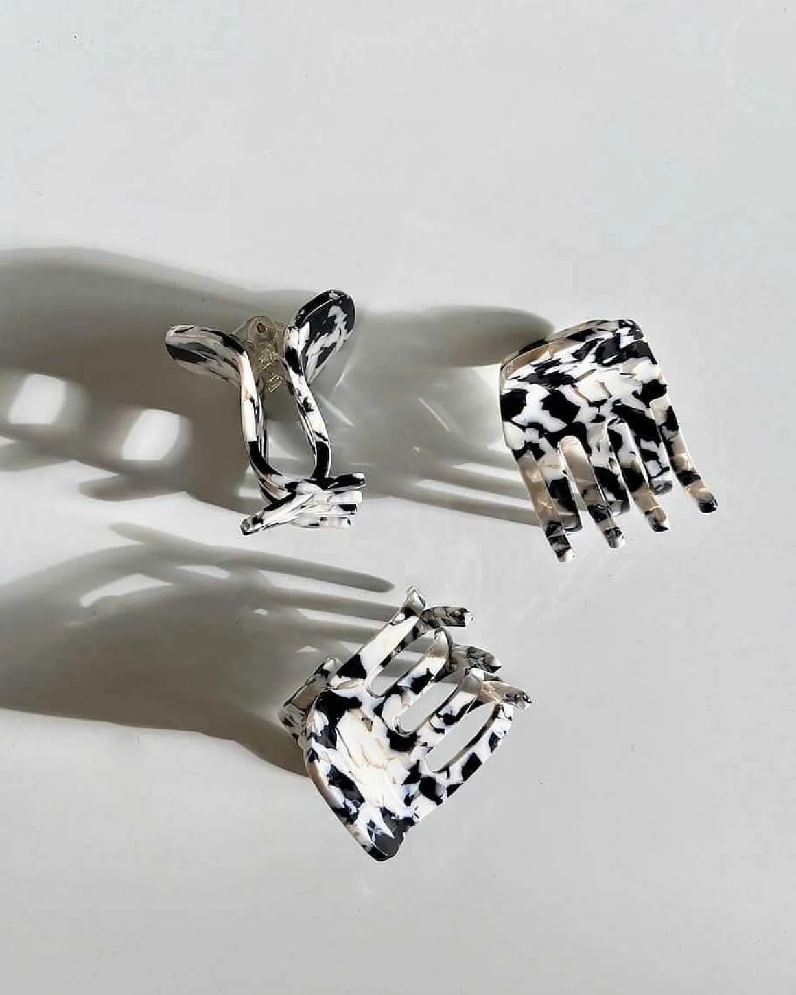 Mini Claw Noir Tortoise