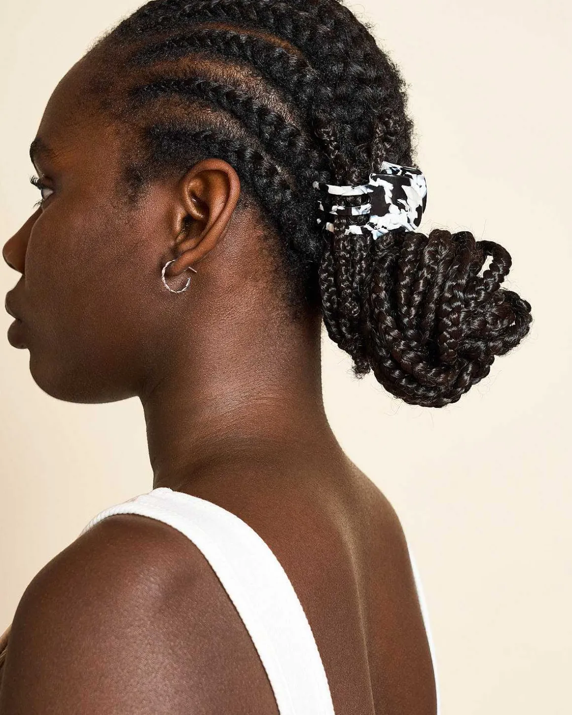 Mini Claw Noir Tortoise