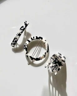 Mini Claw Noir Tortoise