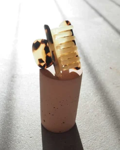 Mini Heirloom Clip Blonde Tortoise