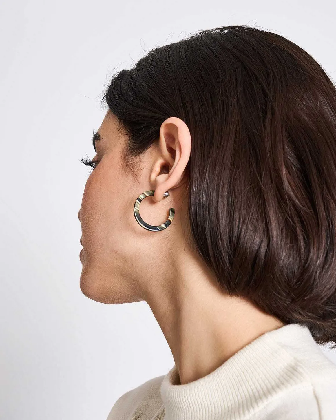 Mini Hoops Midnight Horn