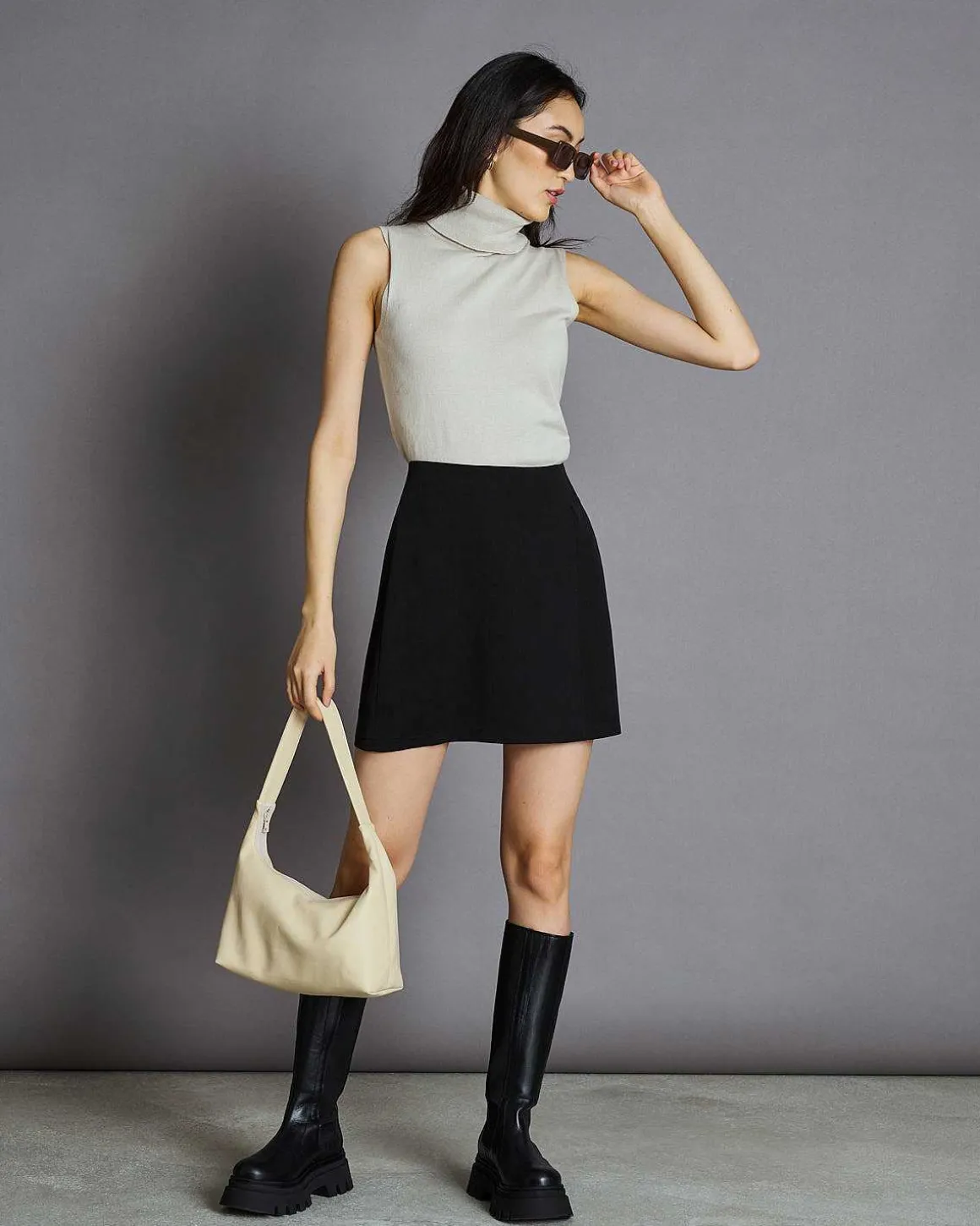 Mini Skirt Filia Black