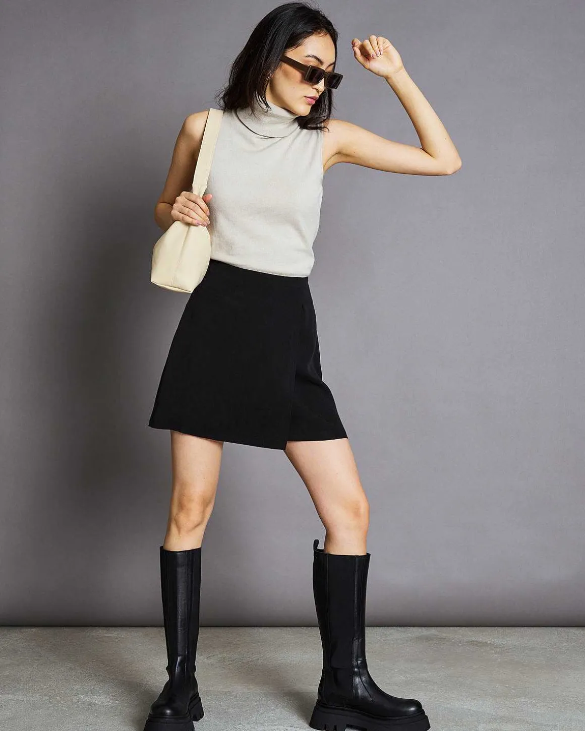 Mini Skirt Filia Black