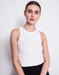 Organic Cotton Tank Top Porto White Gots