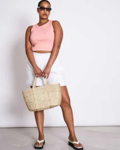 Organic Cotton Tank Top Porto Peach Gots