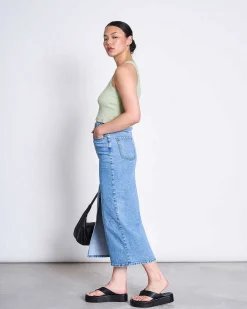 Organic Cotton Tank Top Porto Pistachio Gots