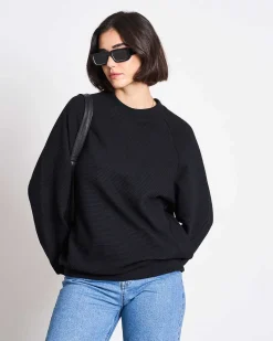 O-Sweater Toulon Rib Black