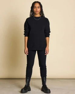 O-Sweater Toulon Rib Black