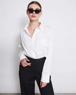 Oversized Shirt Mamro White