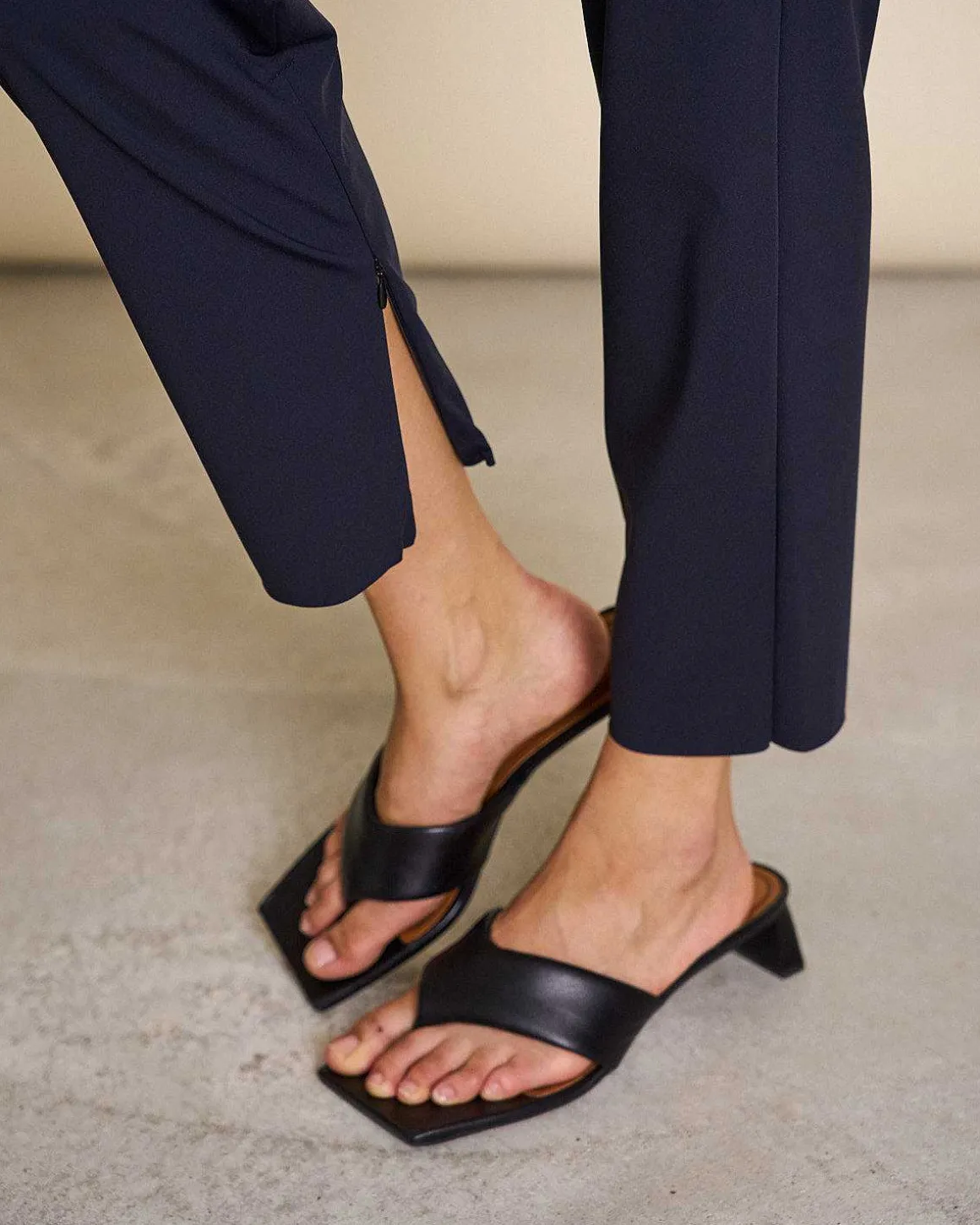 Pants Straight Black