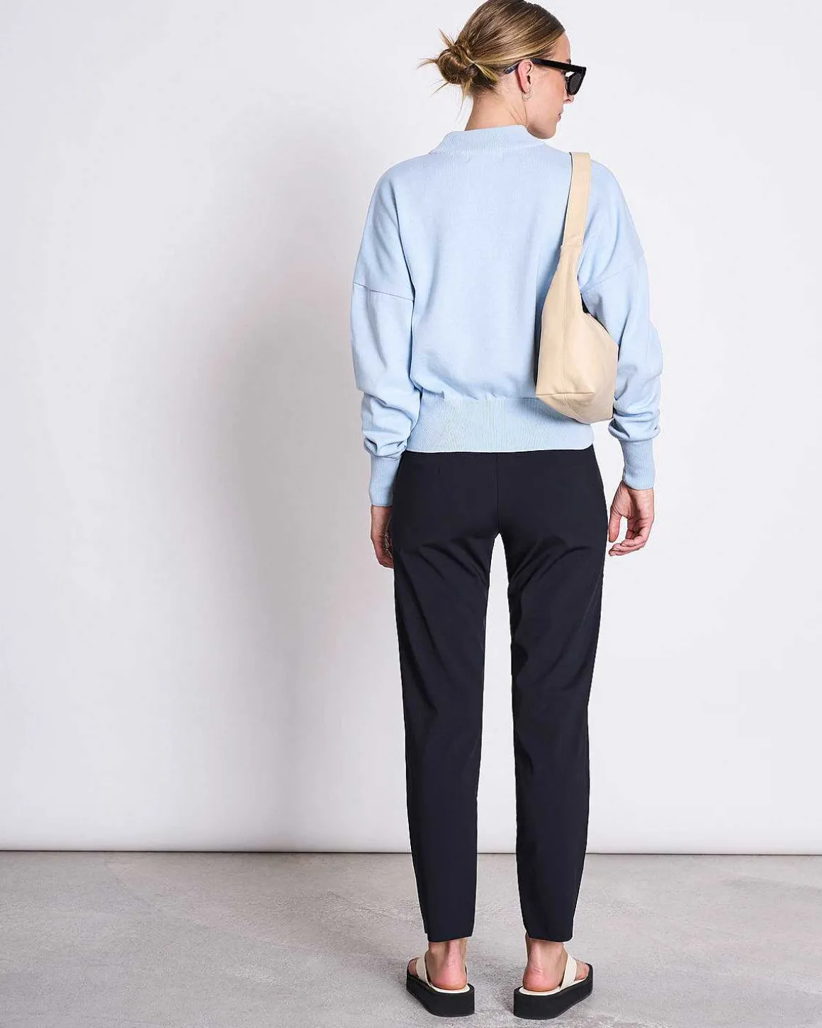 Pants Straight Black