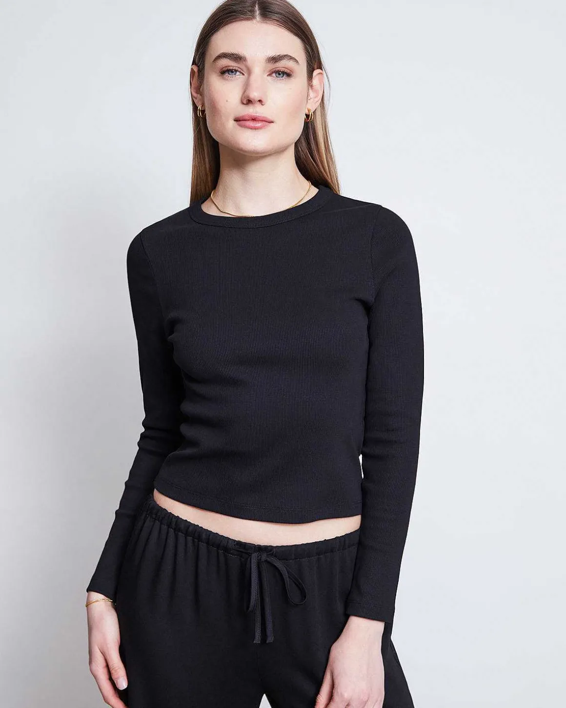 Rib Longsleeve Muri Black Gots