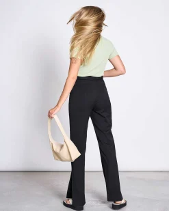 Rib T-Shirt Nile Pistachio Gots