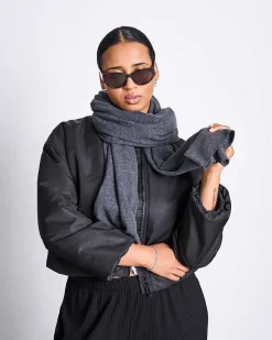 Scarf Ross Dark Grey