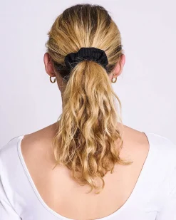 Scrunchie Rib Black Tencel®