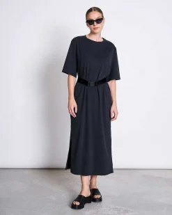 Shirt Dress Crovie Black Gots