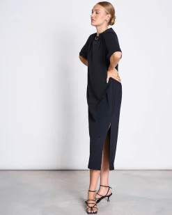 Shirt Dress Crovie Black Gots