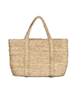Shopping Basket Jute Short Handle