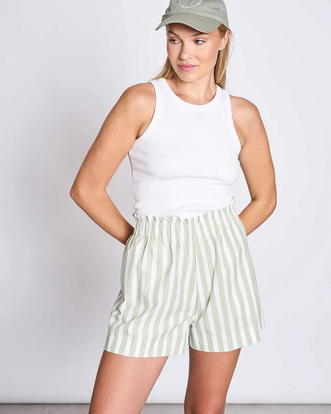 Shorts Dundee Pistachio Striped