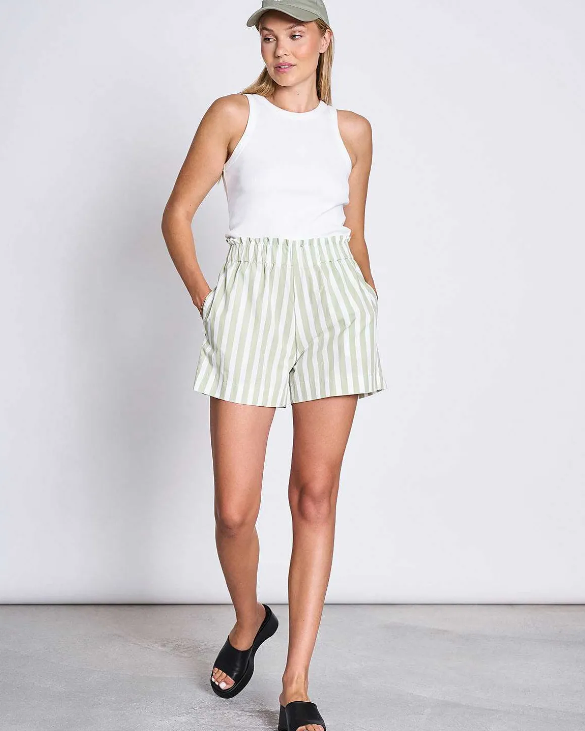 Shorts Dundee Pistachio Striped