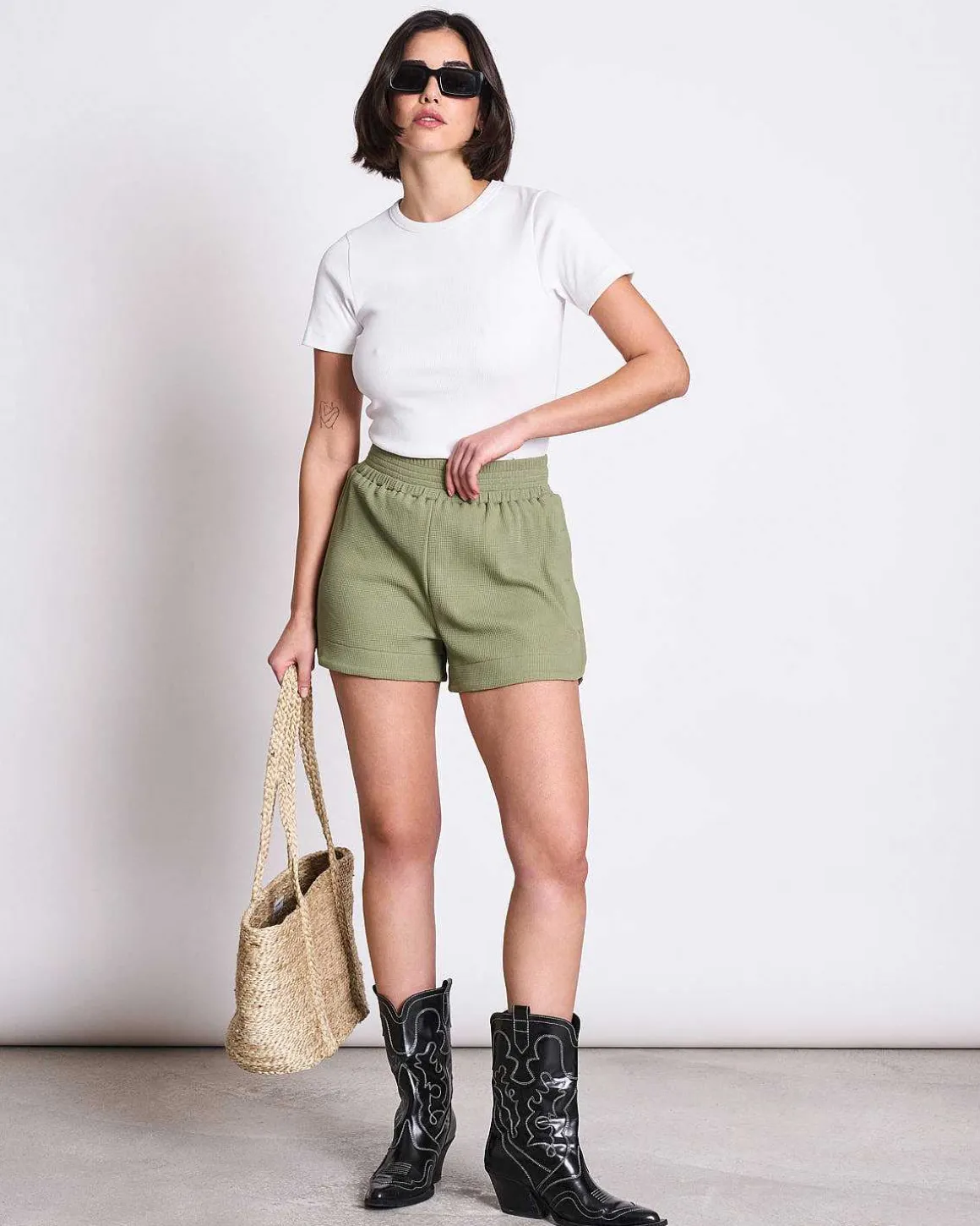 Shorts Loures Pale Olive