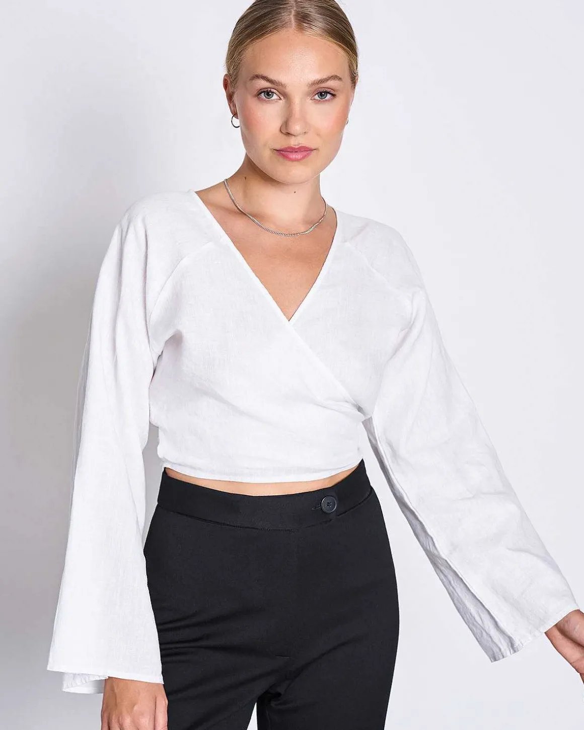 Slit Pants Douro Black