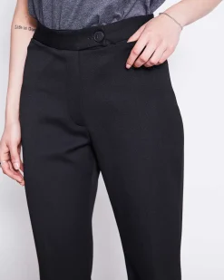 Slit Pants Douro Black