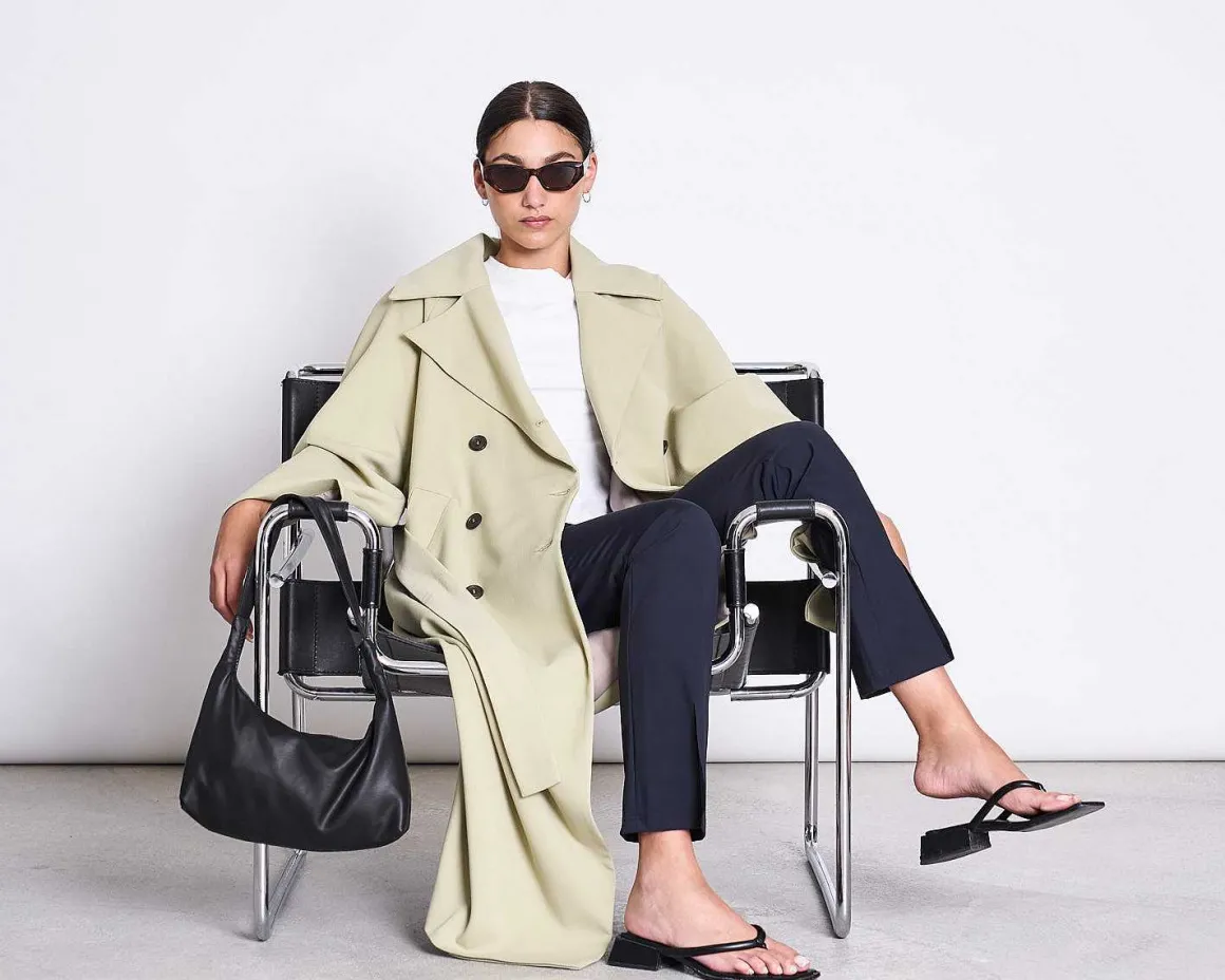 Slit Pants Rhue Black