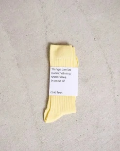 Socks Faded Lemon For Men