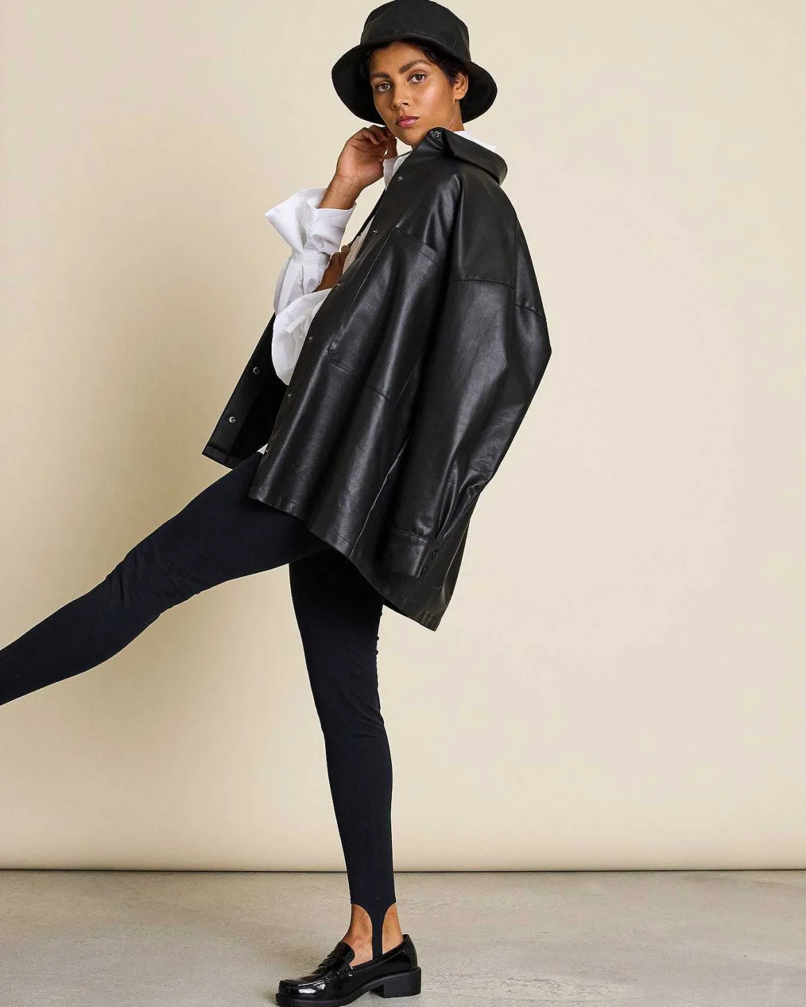 Stirrup Leggings Black