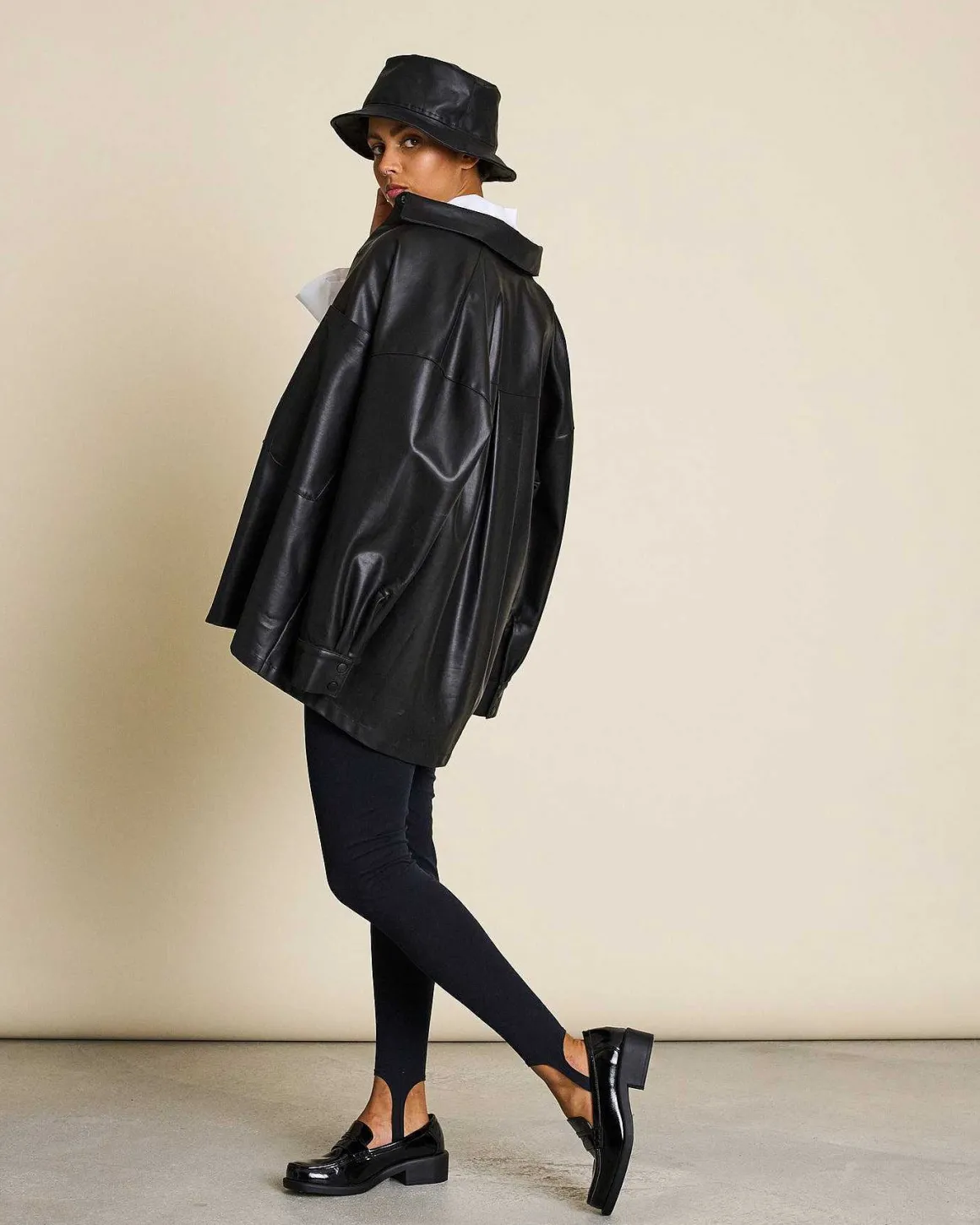 Stirrup Leggings Black