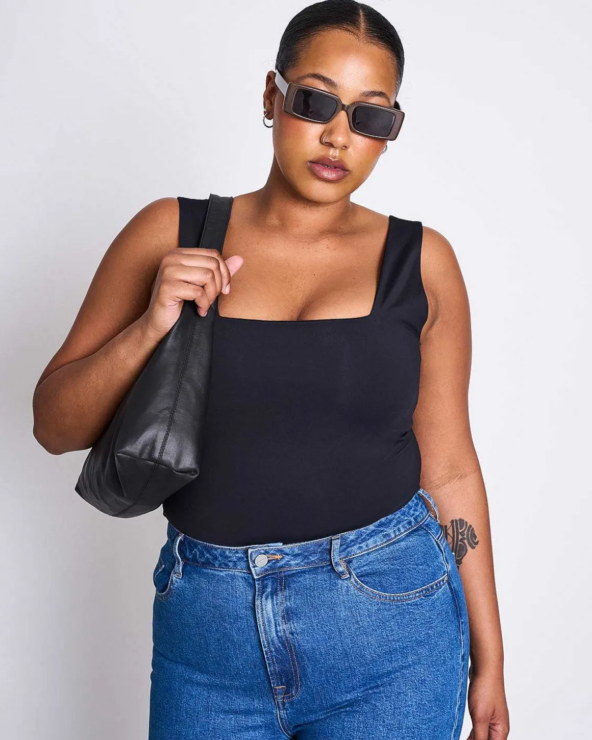 Straight Leg Jeans Alba Mid Blue