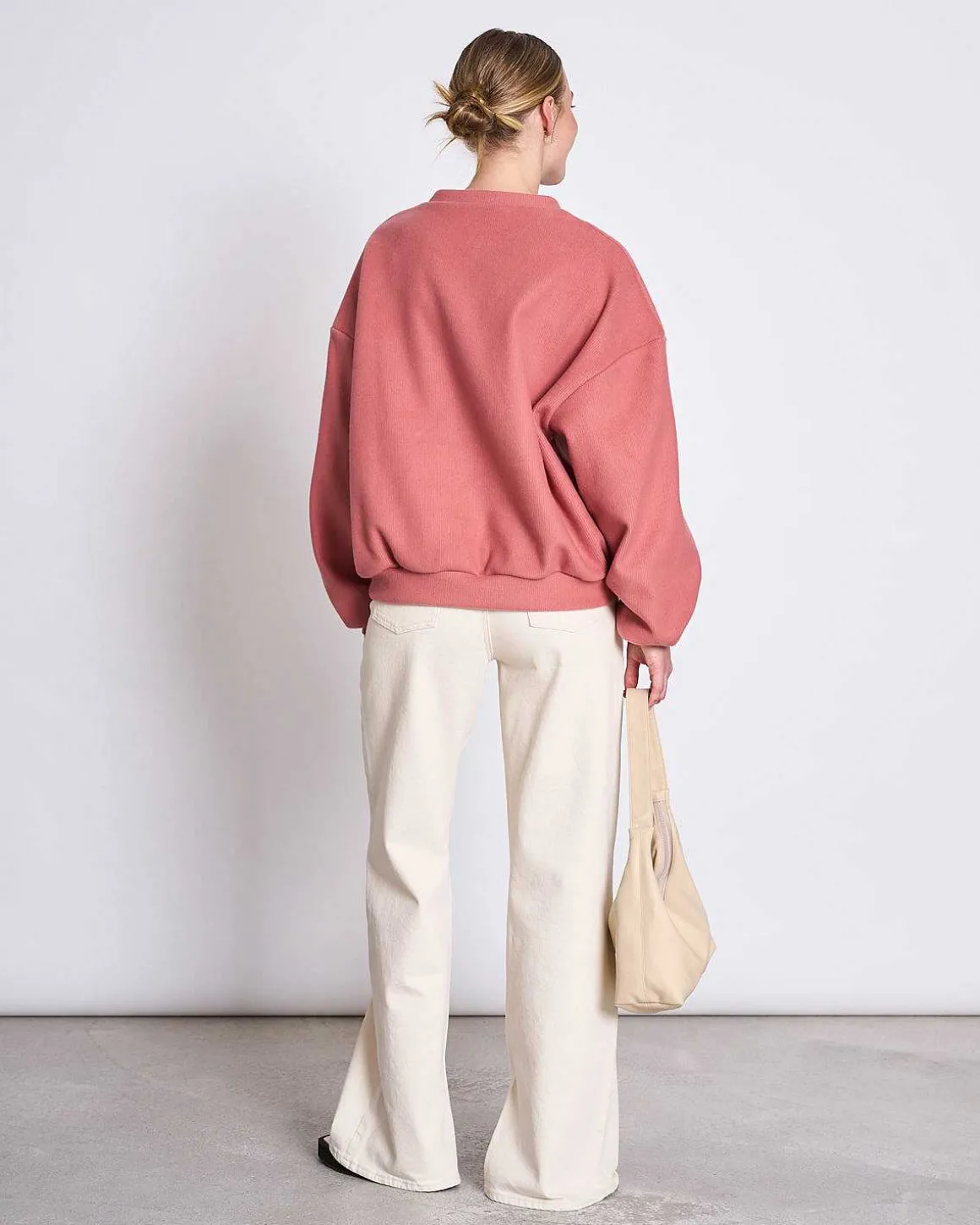 Sweatshirt Saraia Peach