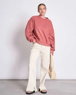 Sweatshirt Saraia Peach