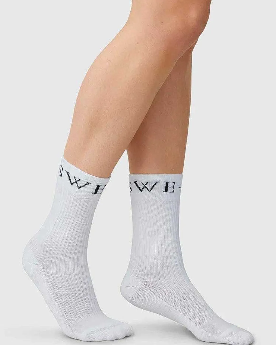 Swedish Stockings Socks Bella White